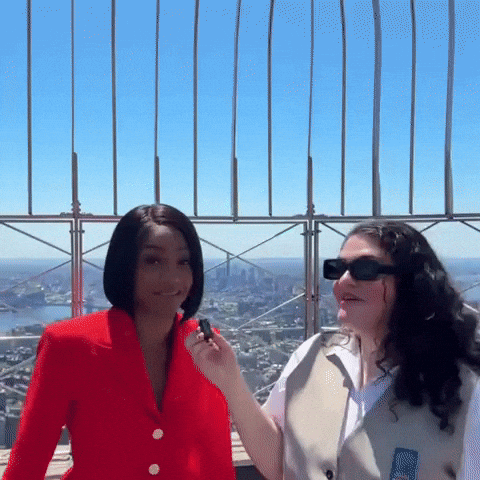 Excited Tiffany Haddish GIF by Empire State Building