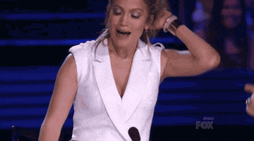 Jennifer Lopez Hair Whip GIF by American Idol