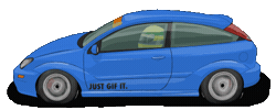 Ford Car Sticker by kneapolitan