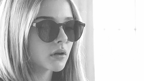 black and white