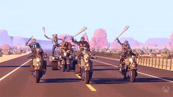Motorcycle Gang GIF by Xbox