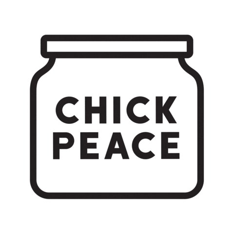 Chickpeace Zero Waste Sticker