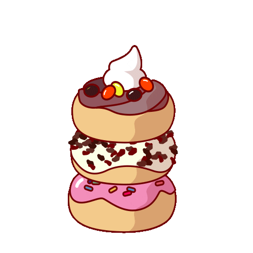 Simpsons Donut Sticker by HoleyToledough