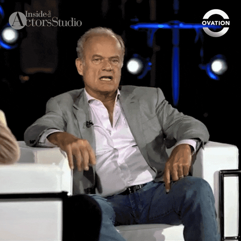 Kelsey Grammer Dont GIF by Ovation TV
