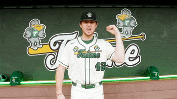 College Baseball Cameron GIF by GreenWave