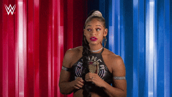 Bianca Belair Reaction GIF by WWE