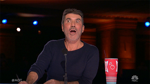 Simon Cowell Wow GIF by America's Got Talent
