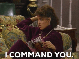I Command You Season 1 GIF by The Fresh Prince of Bel-Air