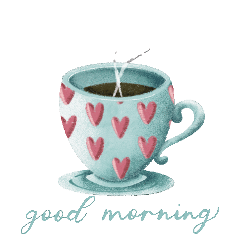Good Morning Coffee Sticker by Crisdemarchi Atelier