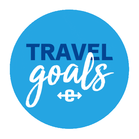 Travel Goals Sticker by Explorica Educational Travel