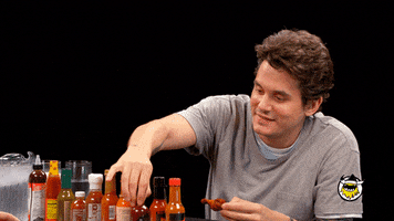 John Mayer Wings GIF by First We Feast: Hot Ones