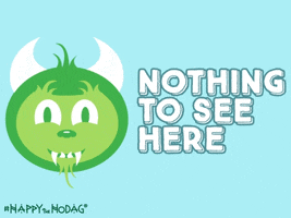 HappyTheHodag silly who me nothing to see here happy the hodag GIF