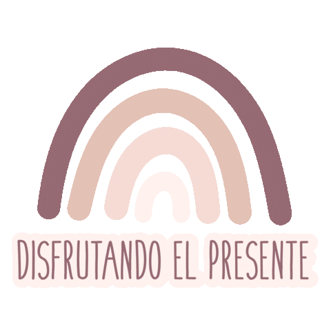 Pink Disfruta Sticker