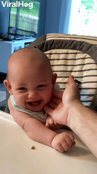 Tickles Keep Baby Giggling