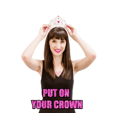 jennrobbins queen winning crown princess GIF