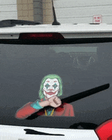 Joker Waving GIF by WiperTags Wiper Covers
