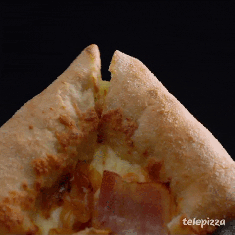 telepizza pizza cheese bacon masa GIF
