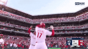 High Five Sport GIF by MLB