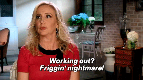 Working Out Real Housewives Of Orange County GIF - Find & Share on GIPHY