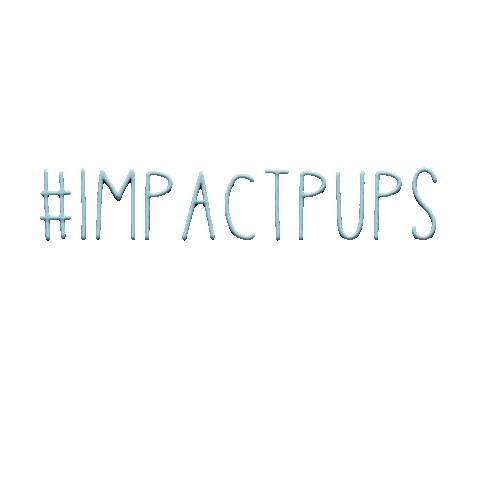 Hashtag Impactpups Sticker by Impact Dog Crates