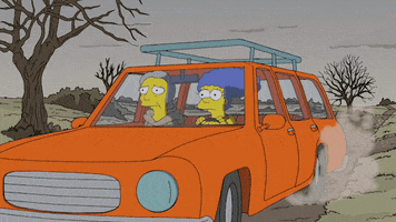 The Simpsons Goodbye GIF by AniDom
