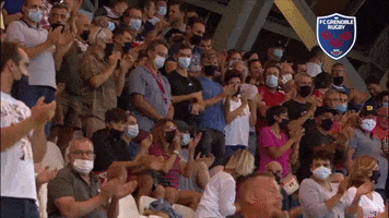 Fans Applause GIF by FCG Rugby