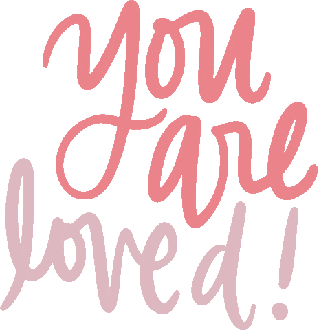 Love You Sticker by Thimblepress