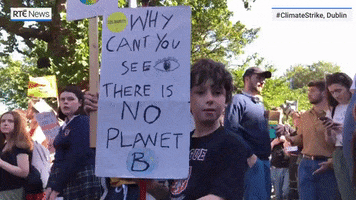 news protest climate change ireland climate crisis GIF