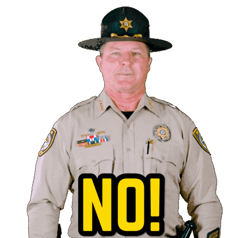 Hat No Sticker by Pinal County Sheriff's Office