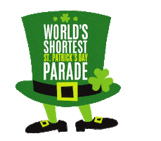 World's Shortest St. Patrick's Day Parade Sticker