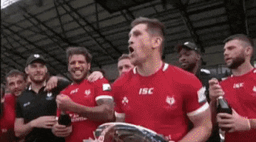 Excited Rugby League GIF by Toronto Wolfpack