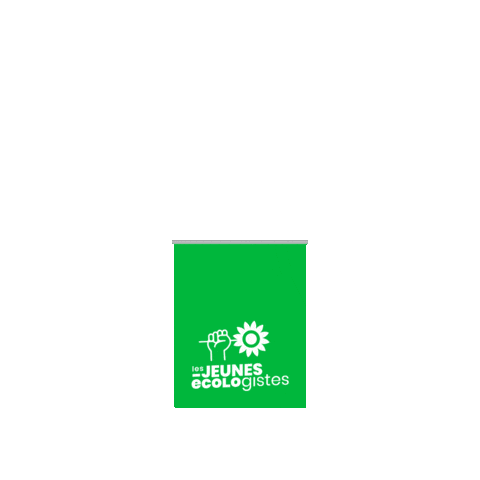 Les Jeunes Écologistes Sticker