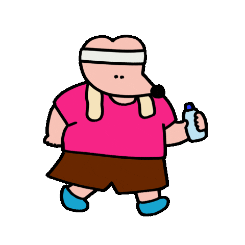 Sport Running Sticker