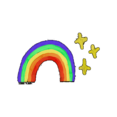 Rainbow Sparkle Sticker