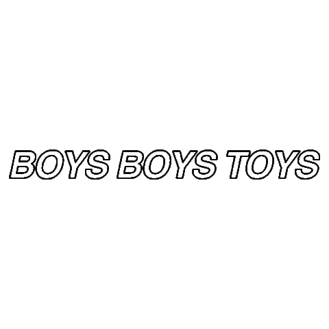 Boysboystoys Sticker by Do It Yourself