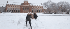 Snow Day Osu GIF by Oklahoma State University