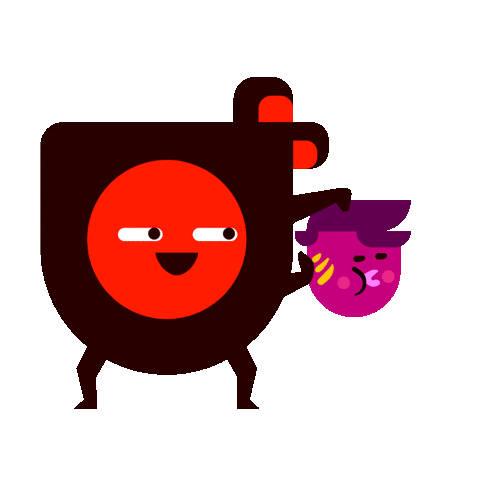 Angry Punch Sticker by KEF