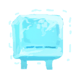 Chill Ice Sticker by magicatchoo