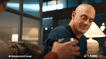 Organized Crime Drinking GIF by Law & Order