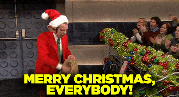 Merry Christmas Late Night With Conan Obrien GIF by Team Coco