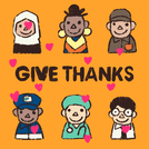 Give Thanks Mask