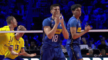 Frustrated Volleyball GIF