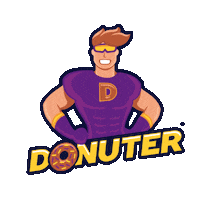 Donuter Donuts Sticker