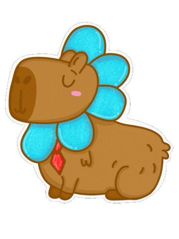 Capybara Sticker