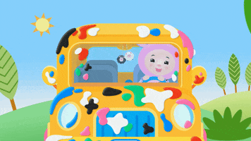 Driving Lets Go GIF by Mother Goose Club