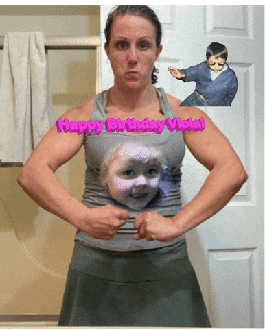 Happy Birthday Viola GIF