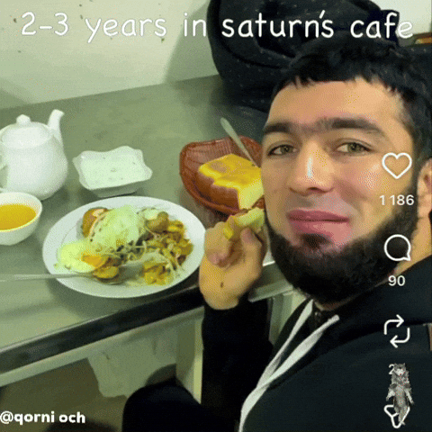 2-3 Years In Saturns Cafe GIF