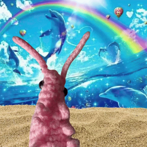 Happy Rainbow GIF