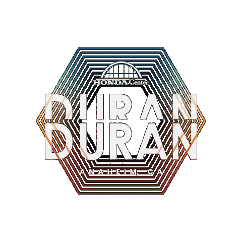 Duran Duran Anaheim Sticker by Honda Center