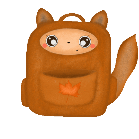 Fox Kid Sticker
